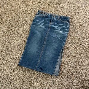 Vintage L.E.I Blue Denim Skirt